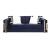 Virrux Velvet Sofa w/Pillows