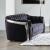 Pyroden Velvet/Chrome Tufted Loveseat