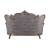 Elozzol Fabric/Wood Tufted Loveseat w/Pillows