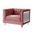HeiberoII Velvet Tufted Chair