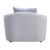 Mahler II Linen Fabric Chair w/Pillows