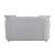 Mahler I Linen Fabric Loveseat w/Pillows