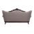 Benbek Fabric/Wood Tufted Sofa w/Pillows
