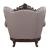 Benbek Fabric/Wood Tufted Living Room Set