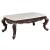 Benbek Fabric/Wood Tufted Living Room Set