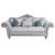 Pelumi Fabric/Wood Sofa w/Pillows
