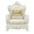 Adara PU/Wood Tufted Living Room Set