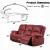 Zuriel Leatherette Reclining Living Room Set