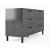 Lyon Faux Leather Tufted Platform Bedroom Set