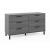 Lyon Faux Leather Tufted Platform Bedroom Set