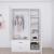 Lyon Matte 3-Door Wardrobe w/2-Drawer Storage