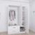 Lyon Matte 3-Door Wardrobe w/2-Drawer Storage