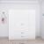 Lyon Matte 4-Door Wardrobe w/2-Drawer Storage