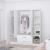 Lyon Matte 4-Door Wardrobe w/2-Drawer Storage
