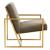 Montgomery Velvet Pinstripe Design Accent Armchair