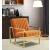 Montgomery Velvet Pinstripe Design Accent Armchair