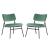 Marilane Velvet Accent Chair (Set of 2)