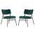Marilane Velvet Accent Chair (Set of 2)
