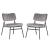 Marilane Velvet Accent Chair (Set of 2)