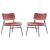 Marilane Velvet Accent Chair (Set of 2)