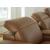 Magic Man Rally 2-Piece Leather Modular Power Reclining Loveseat w/Console