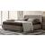 Kleo Nabuk Platform Bed w/Storage, King Size