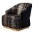 Majestic Shiny Thick Velvet Living Room Set