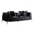 Majestic Shiny Thick Velvet Living Room Set
