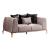 Majestic Shiny Thick Velvet Loveseat
