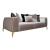 Majestic Shiny Thick Velvet Sofa