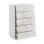 Manhattan Wood Platform Bedroom Set w/LED Light