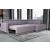 Marburg Fabric L-Shaped Sectional Sofa with Sleeper & Storage