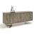 Marco Wood/Steel Credenza w/6 Drawers & 2 Doors