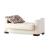 Mardin Woven Microsuede Convertible Storage Loveseat