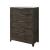 Mariah Storage Panel Bedroom Set with Fabric Headboard