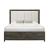 Mariah Storage Panel Bed with Fabric Headboard