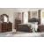 Marya Bedroom Set with Faux Leather Upholstered Headboard & Footboard
