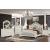 Marya Bedroom Set with Faux Leather Upholstered Headboard & Footboard