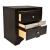 Matrix 2-Drawer Wood Veneer Nightstand