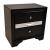 Matrix 2-Drawer Wood Veneer Nightstand