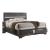Matrix Wood Veneer King Size Bed with Storage Drawers