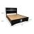 Matrix Wood Veneer Bed with Storage Drawers