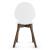 Basil Polypropylene/Wood Dining Chair