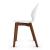 Basil Polypropylene/Wood Dining Chair