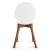 Basil Polypropylene/Wood Dining Chair
