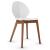 Basil Polypropylene/Wood Dining Chair