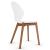 Basil Polypropylene/Wood Dining Chair