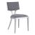 Mavis Mid-century Modern PU Side Chair w/Floating Back
