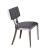 Mavis Mid-century Modern Fabric Side Chair w/Floating Back