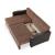 Maya Polyester/PU Convertible Storage Living Room Set